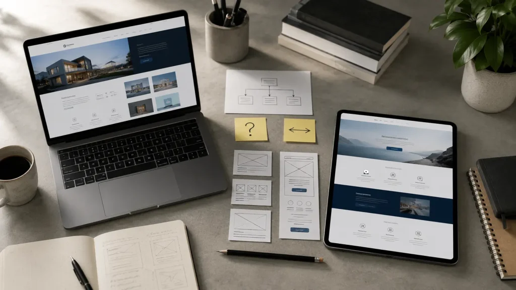 Landing page czy strona firmowa – porównanie projektu strony internetowej