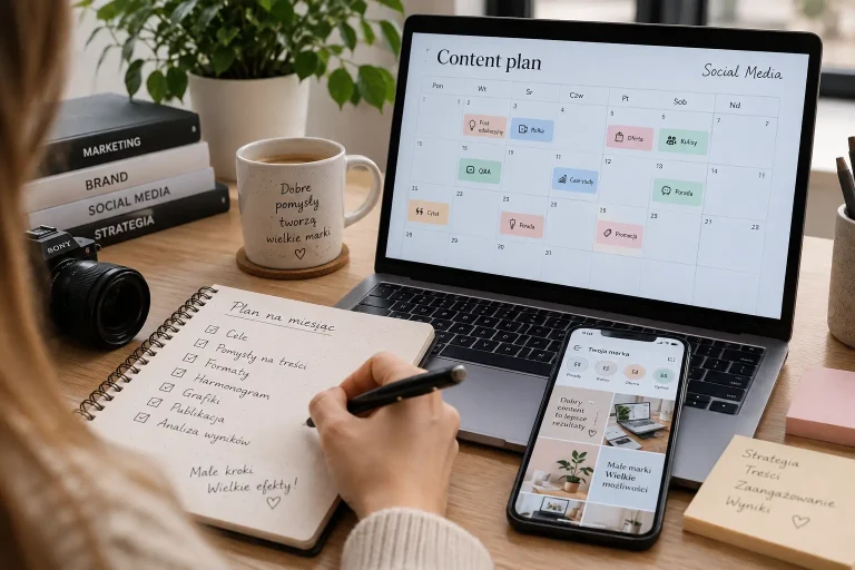 Content plan na social media – jak go ułożyć na miesiąc do przodu